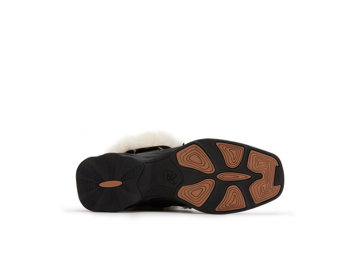 ATCROX TRIPLE S Oil-wax cowhide fur sports boots