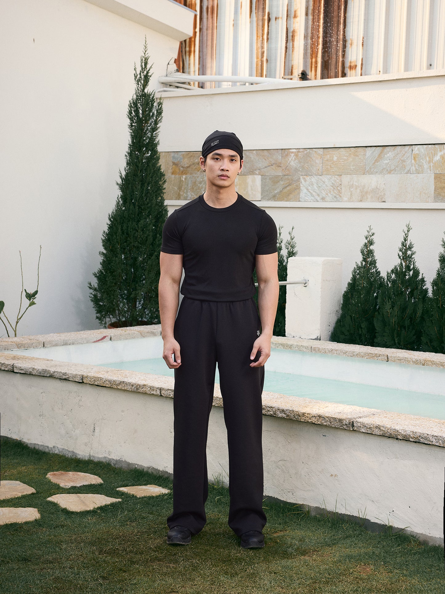 MODAL SAND WASH SHORT SLEEVE TOP