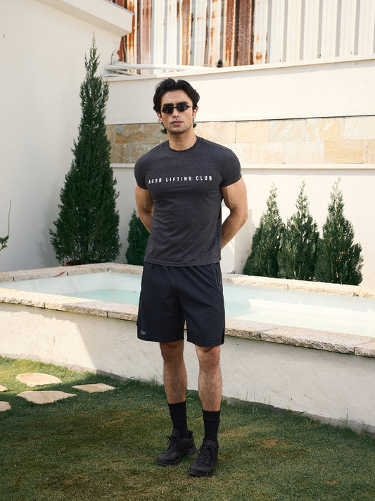 BAMBOO STRIPE PRINT TEE