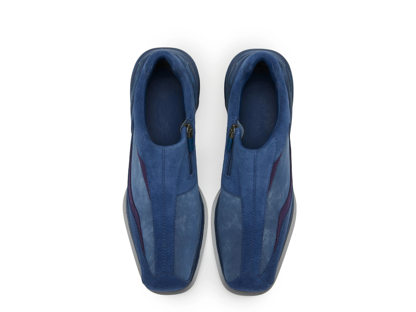 ATCROX PUMICE Hand-tie-dyed sheepskin and cowhide vintage sports shoes
