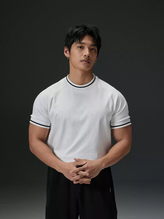 LIQUID AMMONIA THREAD SHORT-SLEEVED SHIRT